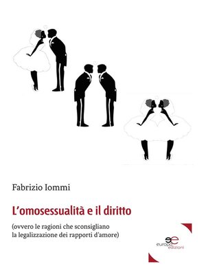 cover image of L'omosessualità E Il Diritto